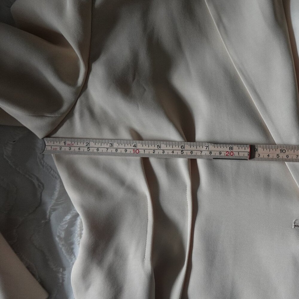 NWT Zara Cream Jacket Blazer - Picture 12 of 13